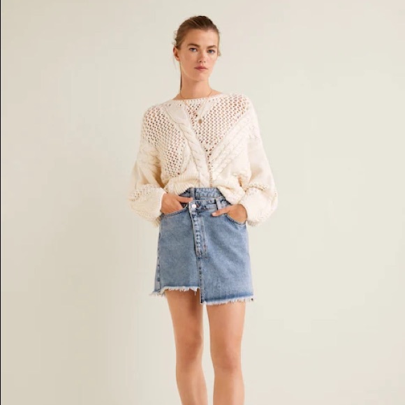 Mango Skirts Mango Denim Skirt Poshmark